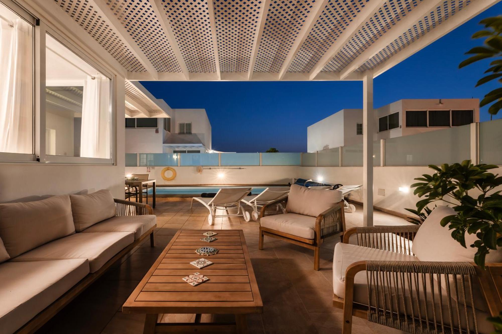 Villa Atlantica - Heated Pool In Playa Blanca المظهر الخارجي الصورة
