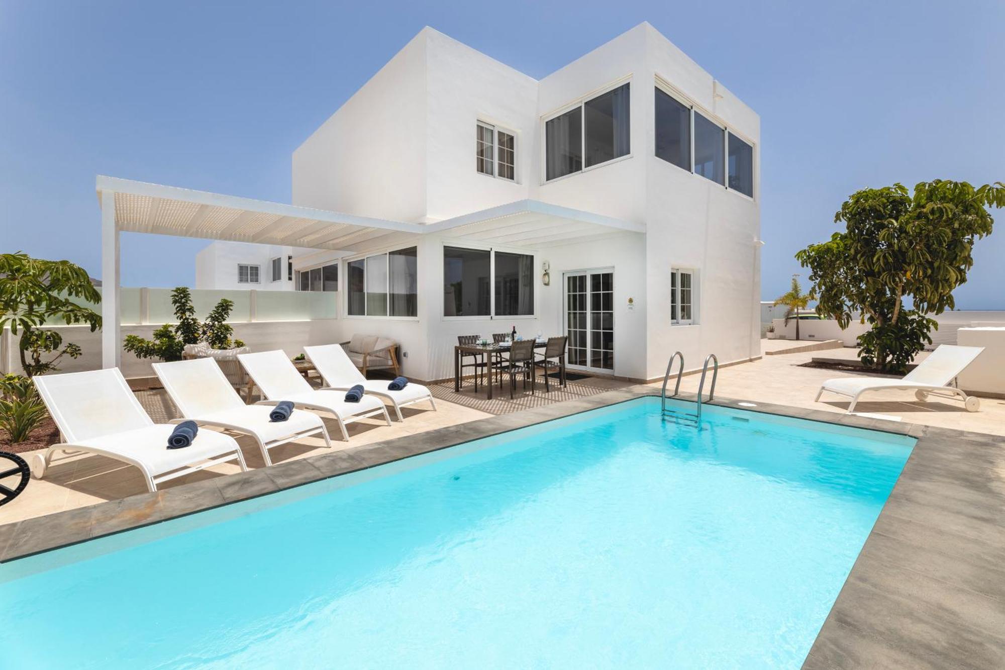 Villa Atlantica - Heated Pool In Playa Blanca المظهر الخارجي الصورة