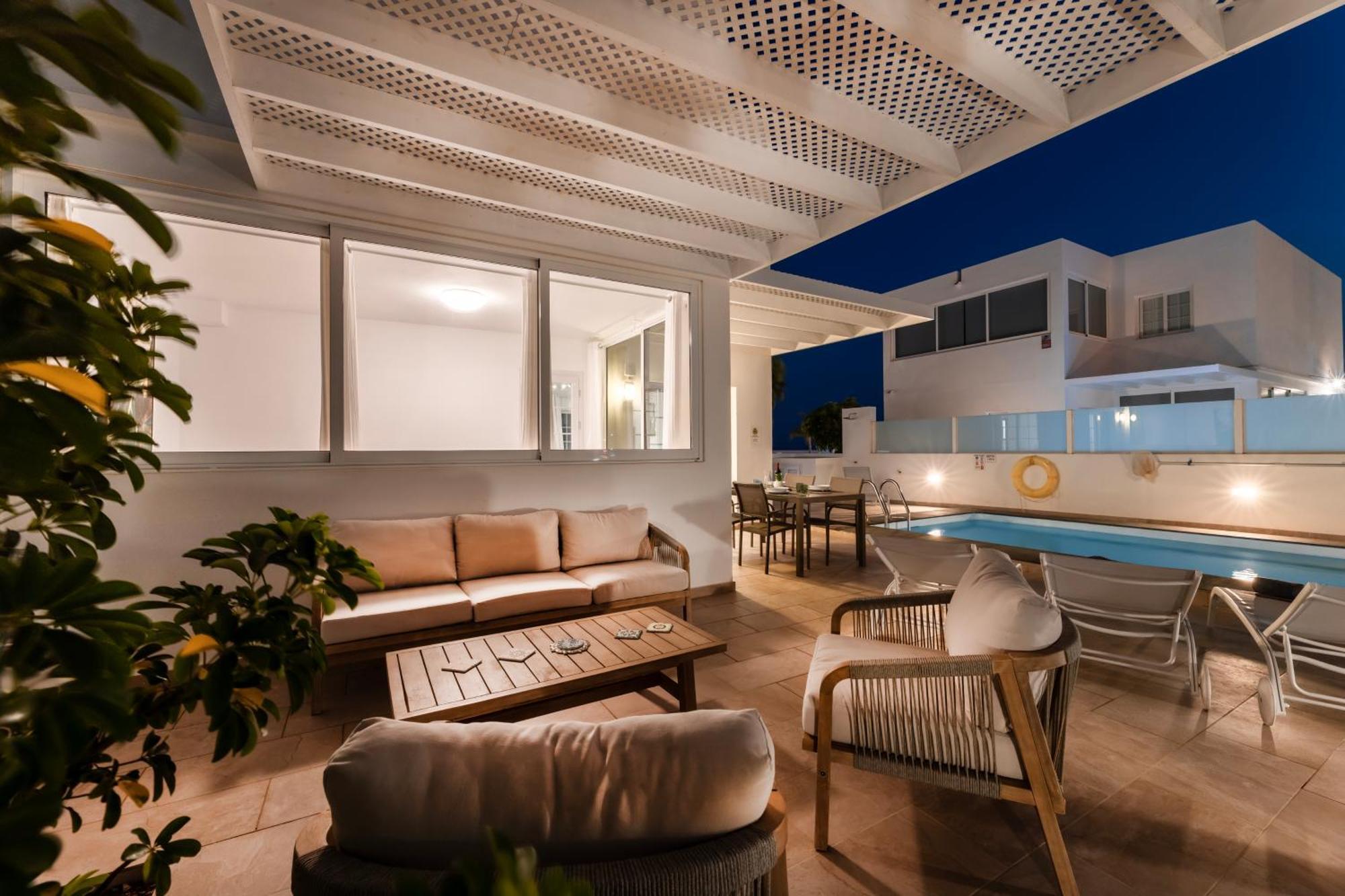 Villa Atlantica - Heated Pool In Playa Blanca المظهر الخارجي الصورة